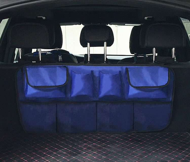 Car Rear Seat Back Storage Organizer