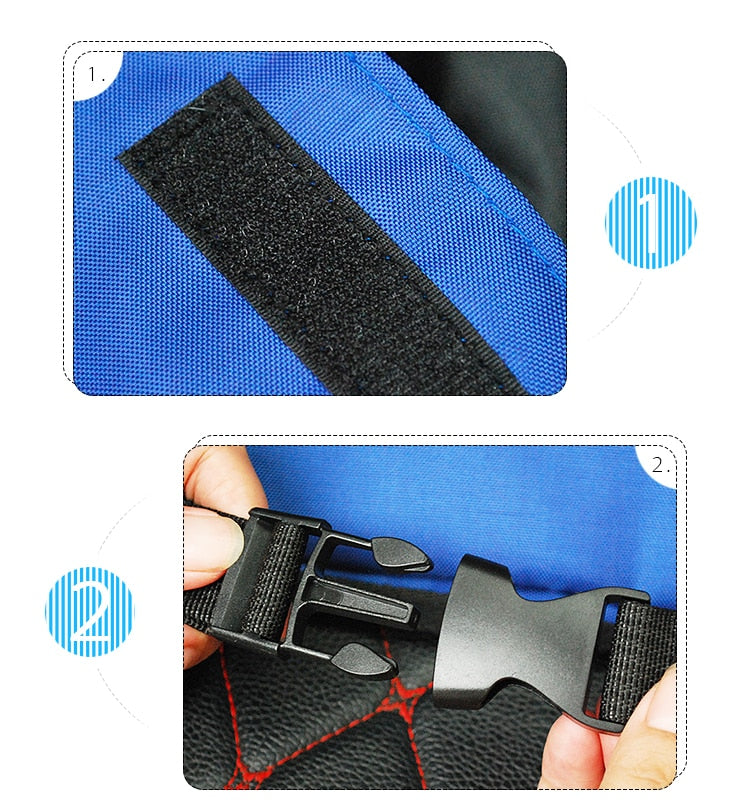 Car Rear Seat Back Storage Organizer