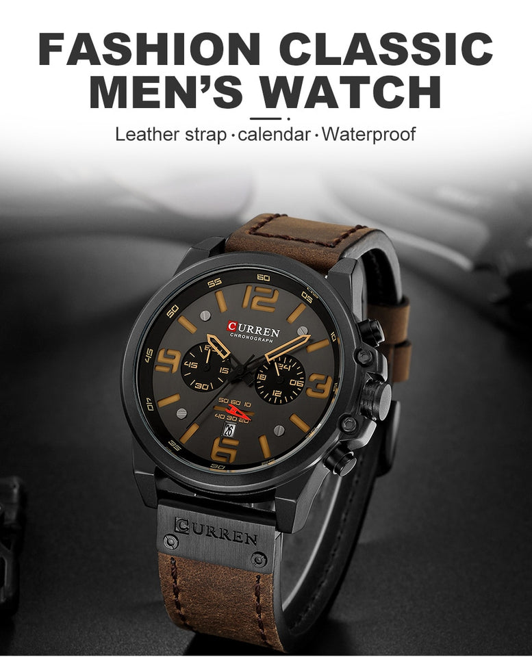 Top Luxury Brand Waterproof Sport Wrist Watch