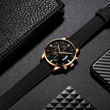 Men Fashion Sport Stainless Steel Watch