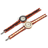 Two-tone Wooden Watch for Women