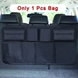 Car Rear Seat Back Storage Organizer