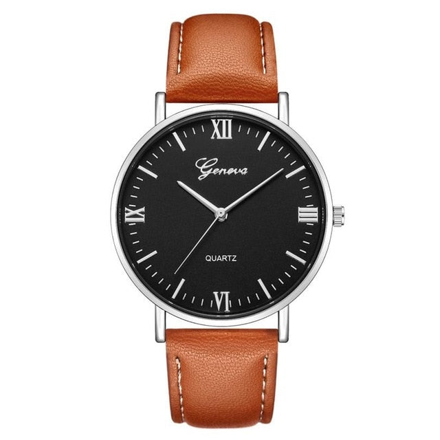 Large Dial Military Quartz Watch