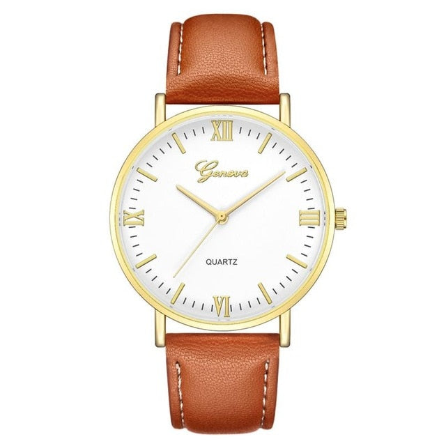 Large Dial Military Quartz Watch