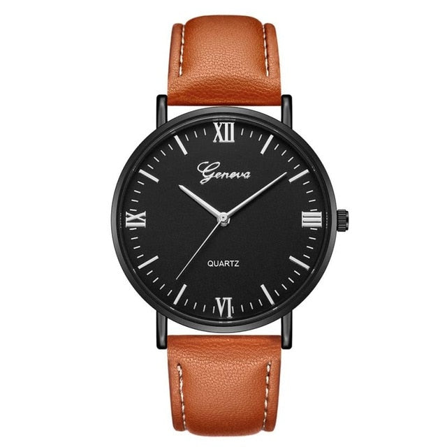 Large Dial Military Quartz Watch