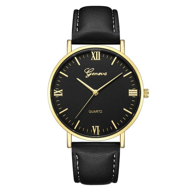 Large Dial Military Quartz Watch