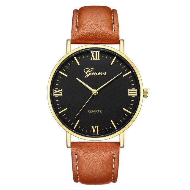 Large Dial Military Quartz Watch
