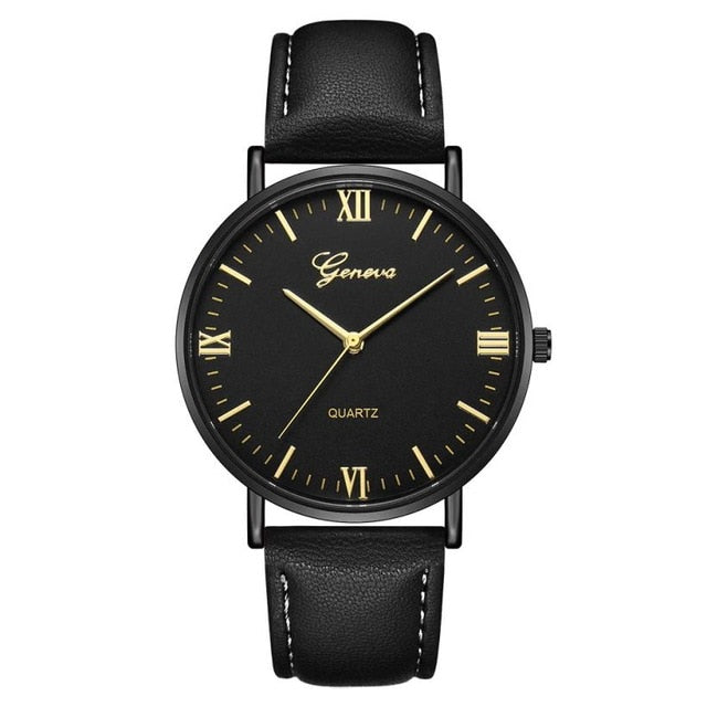 Large Dial Military Quartz Watch