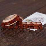 Two-tone Wooden Watch for Women