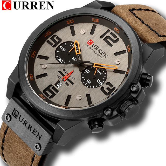 Top Luxury Brand Waterproof Sport Wrist Watch